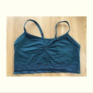 Torrid Curves Hunter Green Bralette Size 2